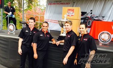 Team Penske Celebrates 2014 Championship with Verizon 